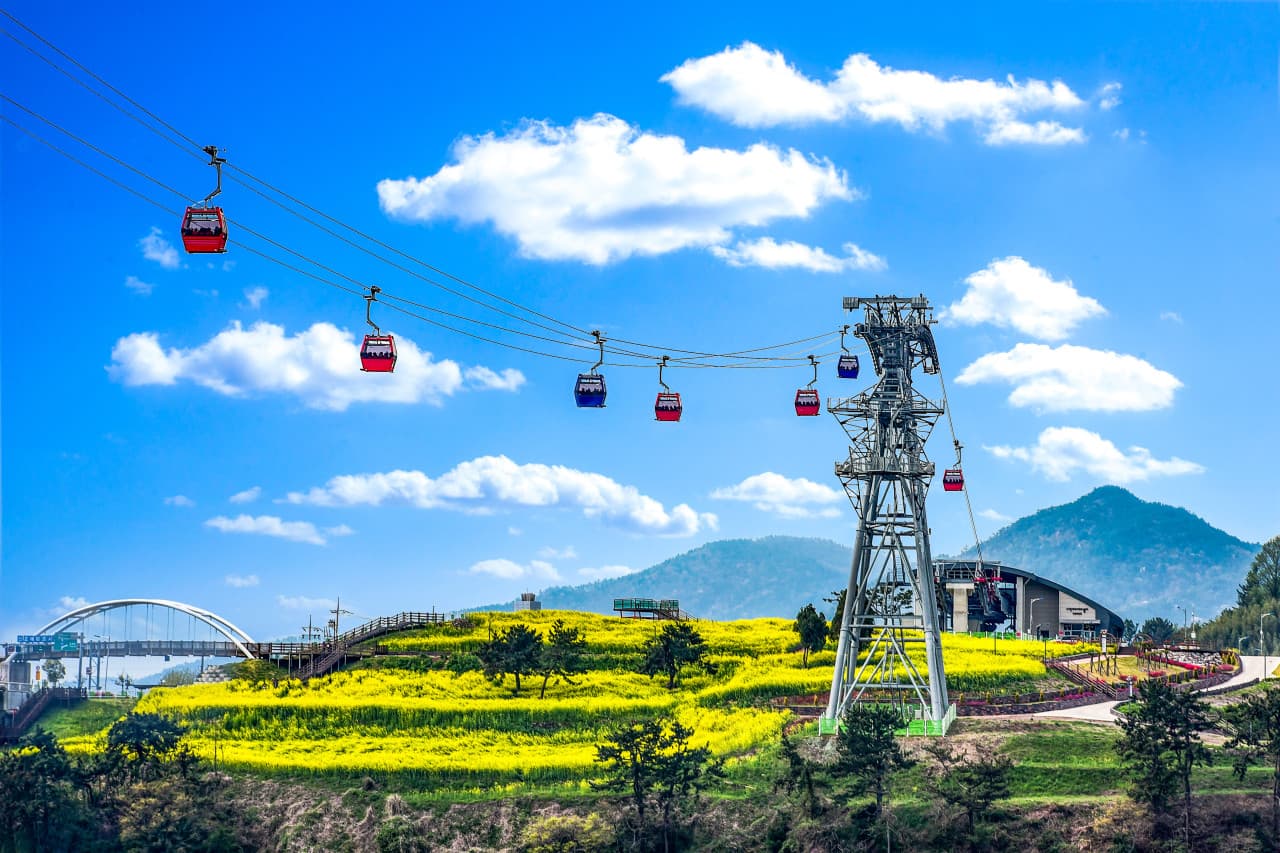 사천 바다 케이블카 대표 이미지