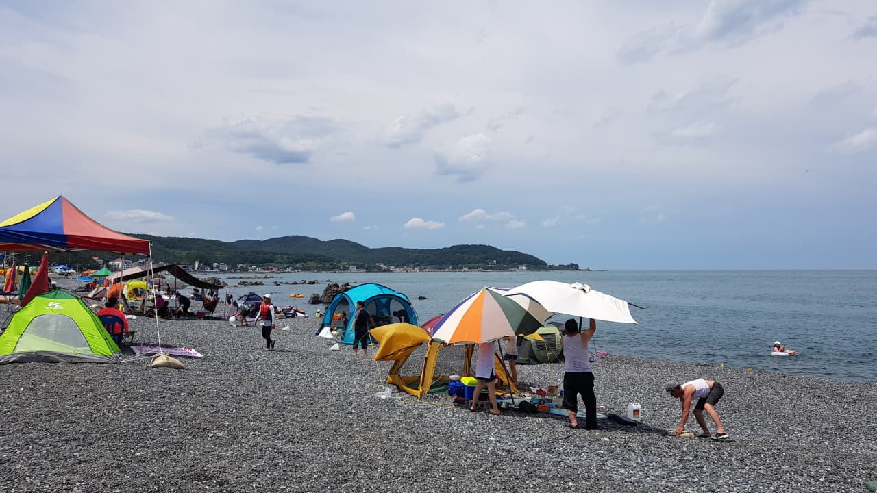 주전몽돌해변 대표 이미지